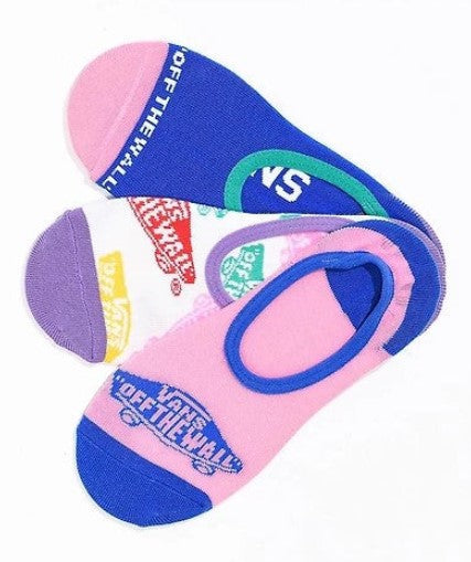Vans Womens No Show Socks Classic Canoodle