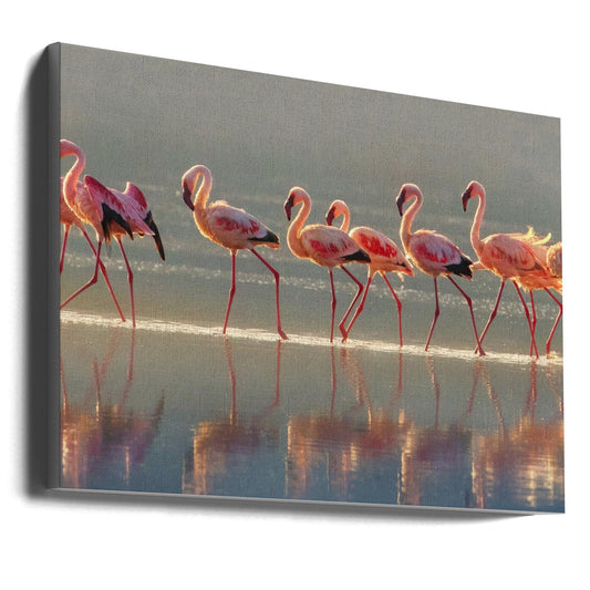 Wall art Flamingo Landscape