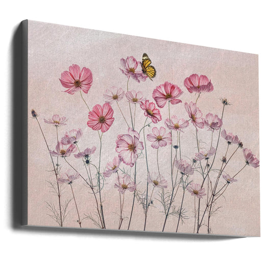 Wall Art Cosmos and Butterfly