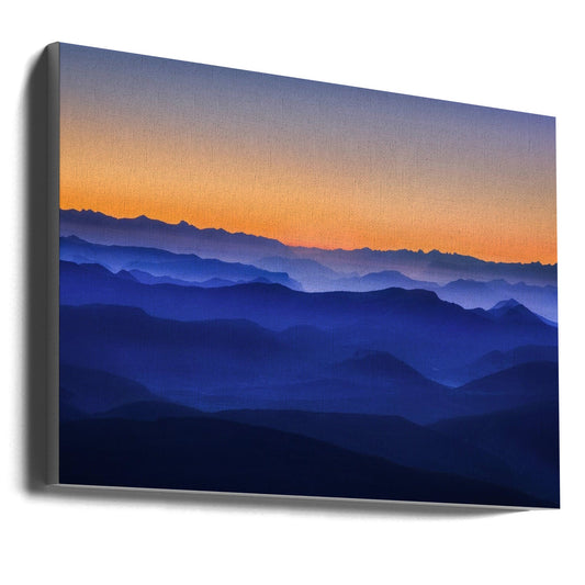 Wall art Misty Mountains