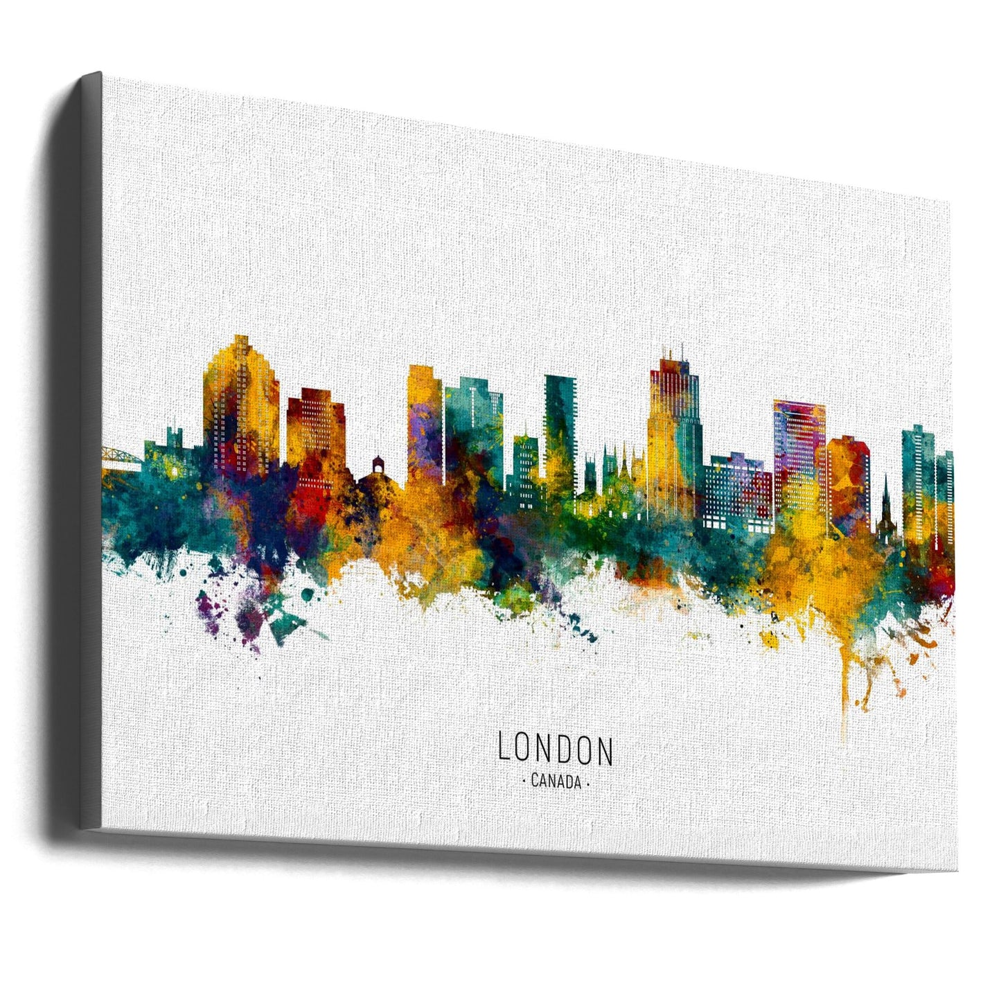 Wall art London Canada Skyline