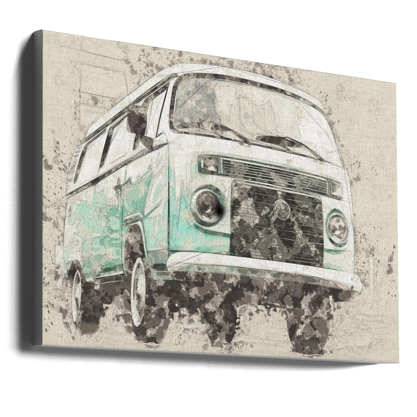 Wall art Volkswagen Combi