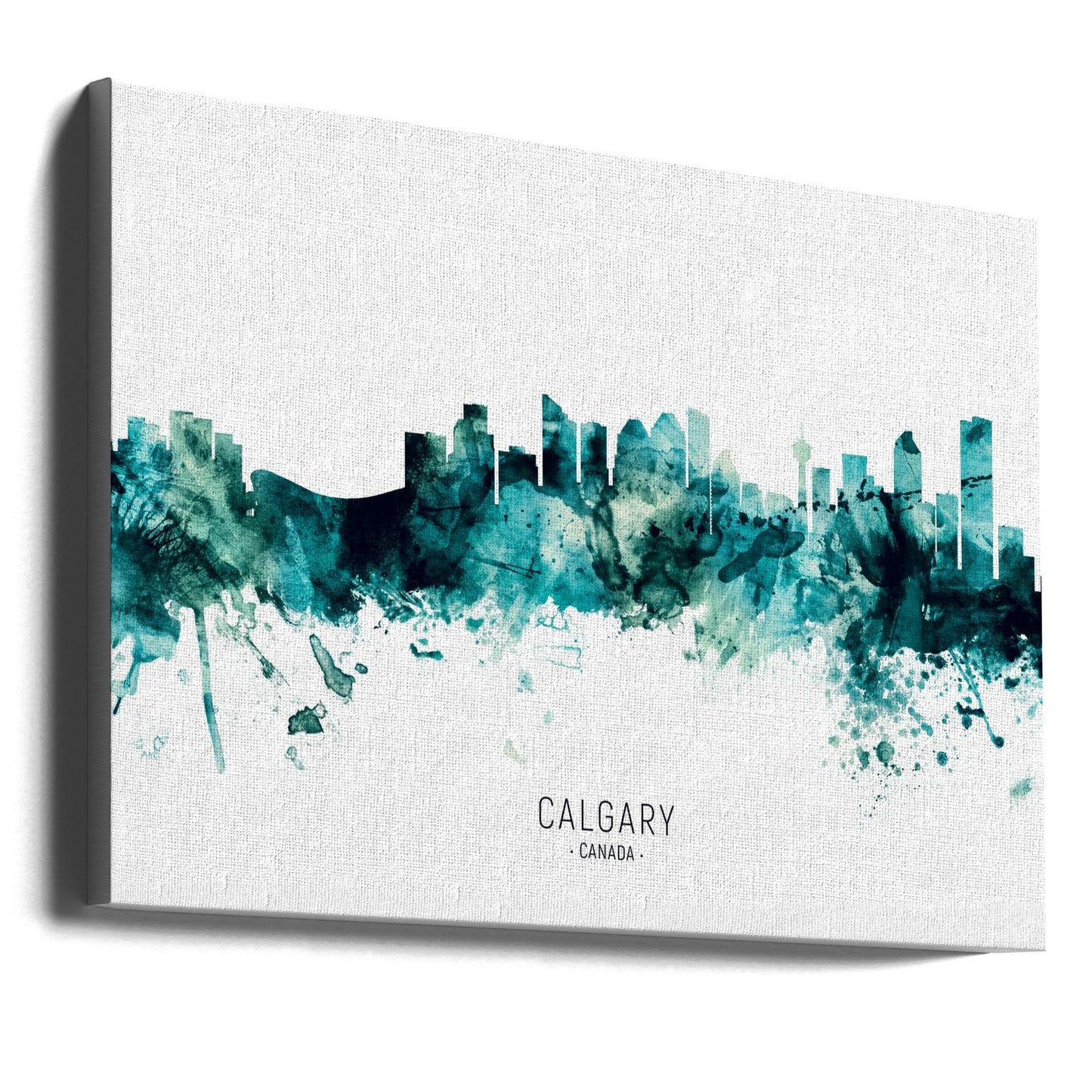 Wall art Calgary Canada Skyline