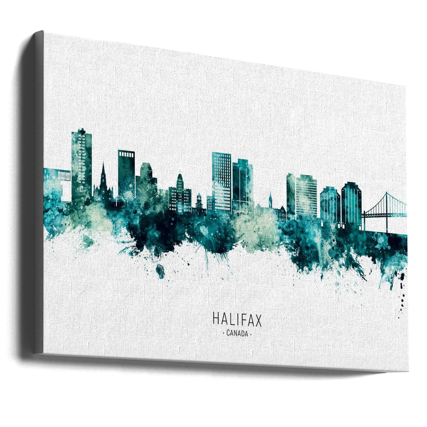 Wall art Halifax Canada Skyline