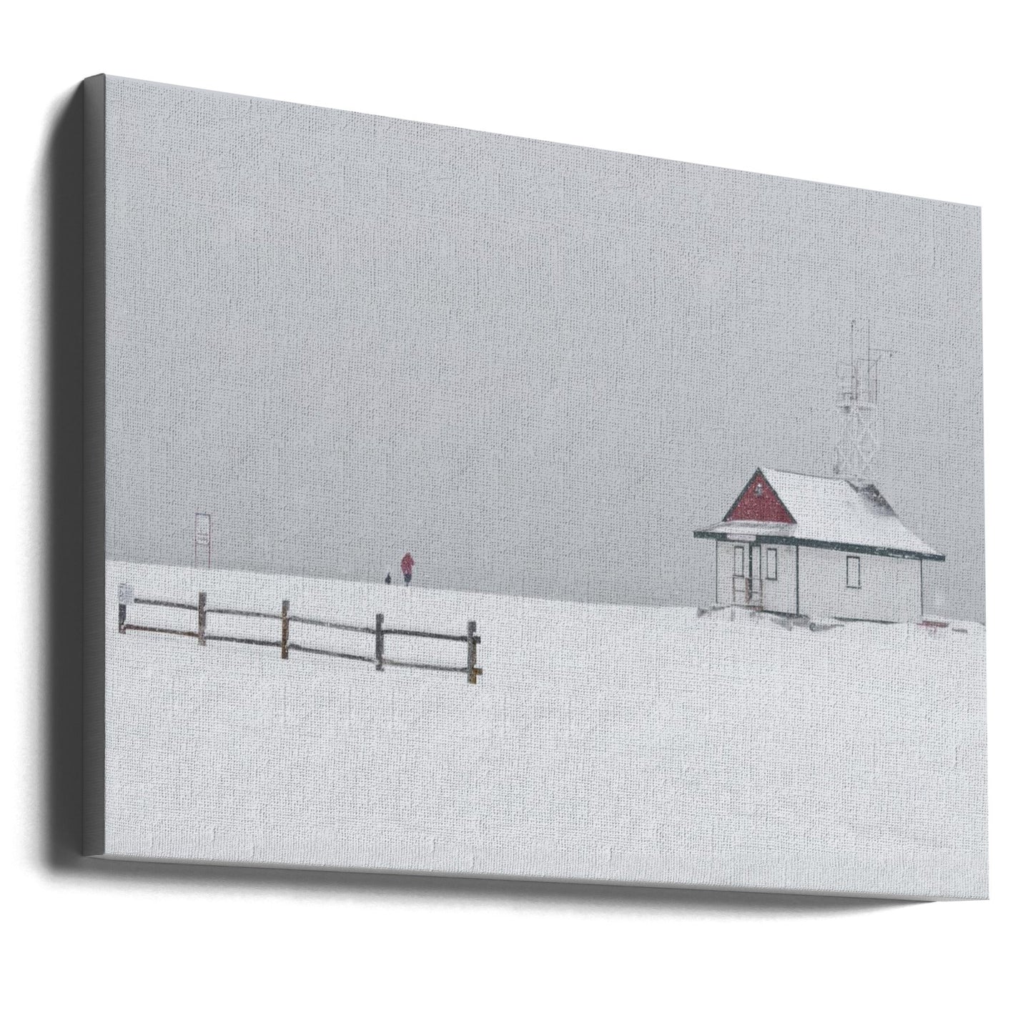 Guild House on the beach I Canvas Print