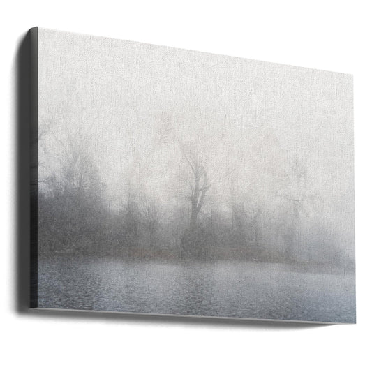 Wall art Misty landscape