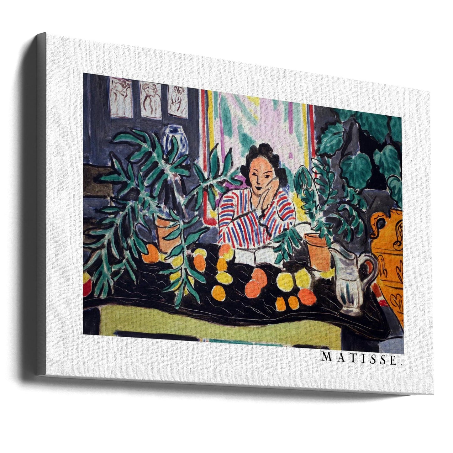 Wall art Interno Con Vaso Etrusco 1940