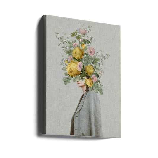 Wall art Yellow bouquet