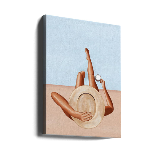 Wall art Poolside Girl