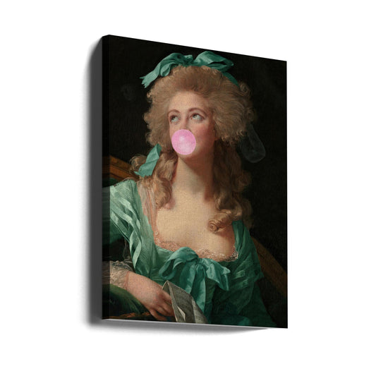 Wall art Madame Bubble-Gum