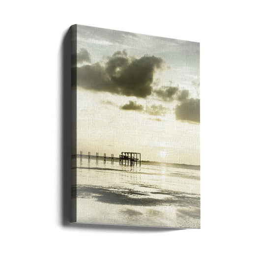 Wall art Vintage Bokeelia Sunset