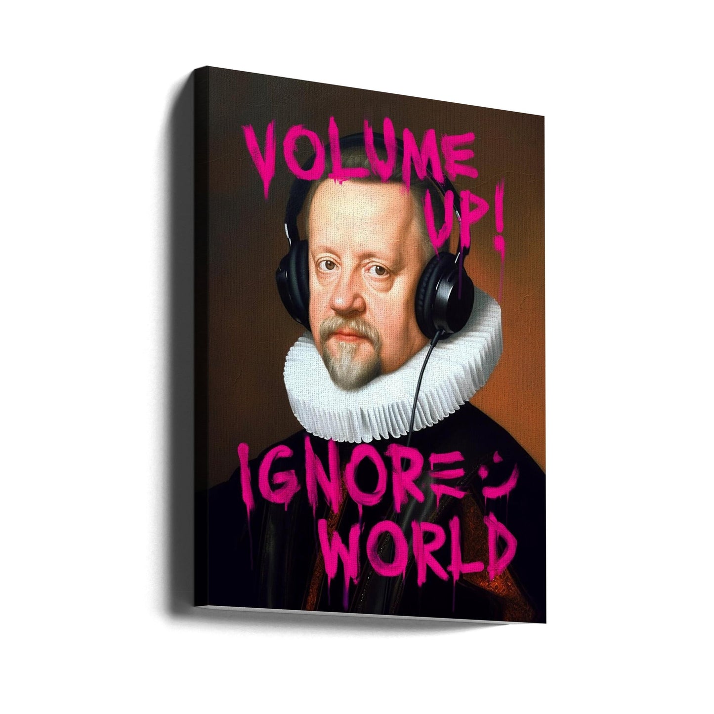 Volume Up Canvas Print