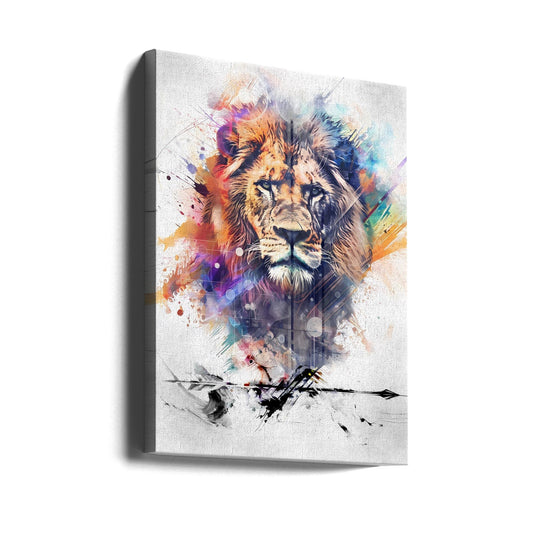Wall art Lion Poster Art 04