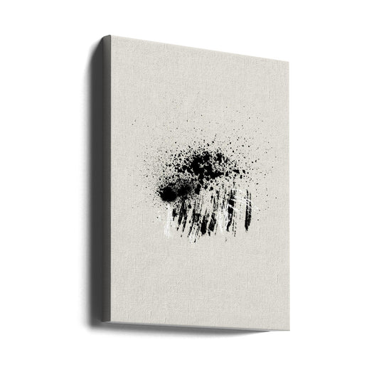 Wall art Brush splatters #3