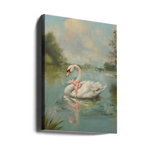 Vintage Swan Coquette