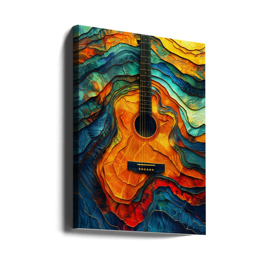 Music Guitar 6 Canvas Print