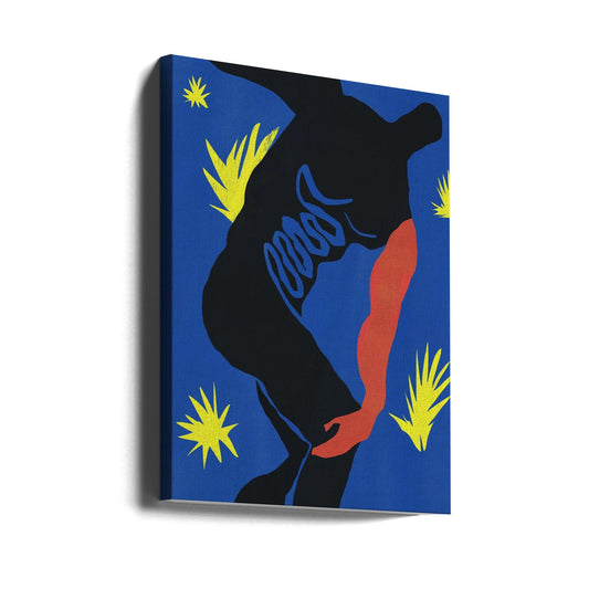 Wall art Cut out paper sport figurine