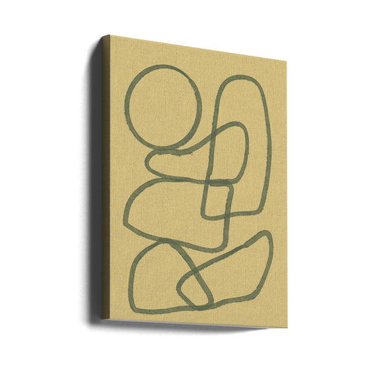 Wall art Line drawing ABSTRACT