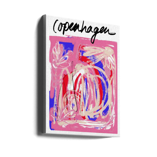 Wall art Copenhagenabstract5 Size24x36
