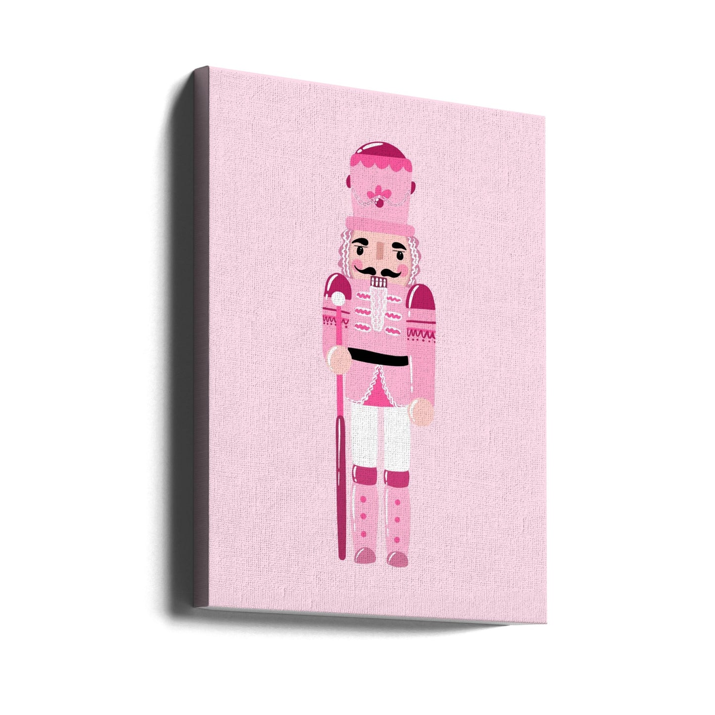 Wall art Pink Nutcracker Canvas Print