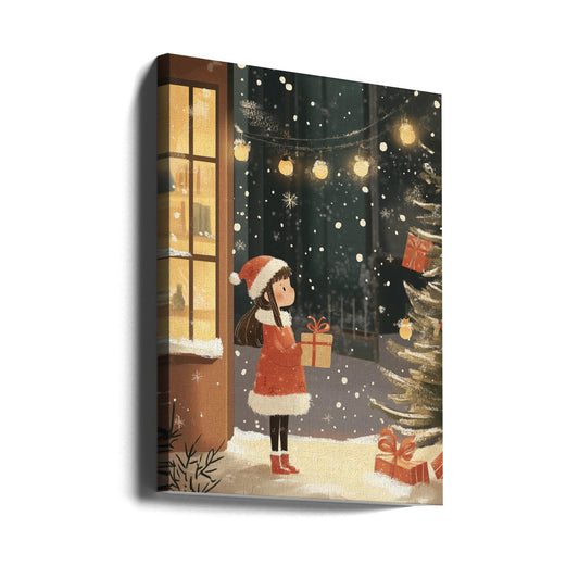 Wall art Christmas Spirit Canvas Print