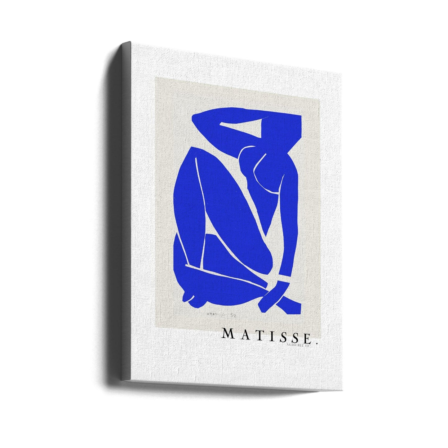 Wall art Nudo Blu III 1952 Boarder