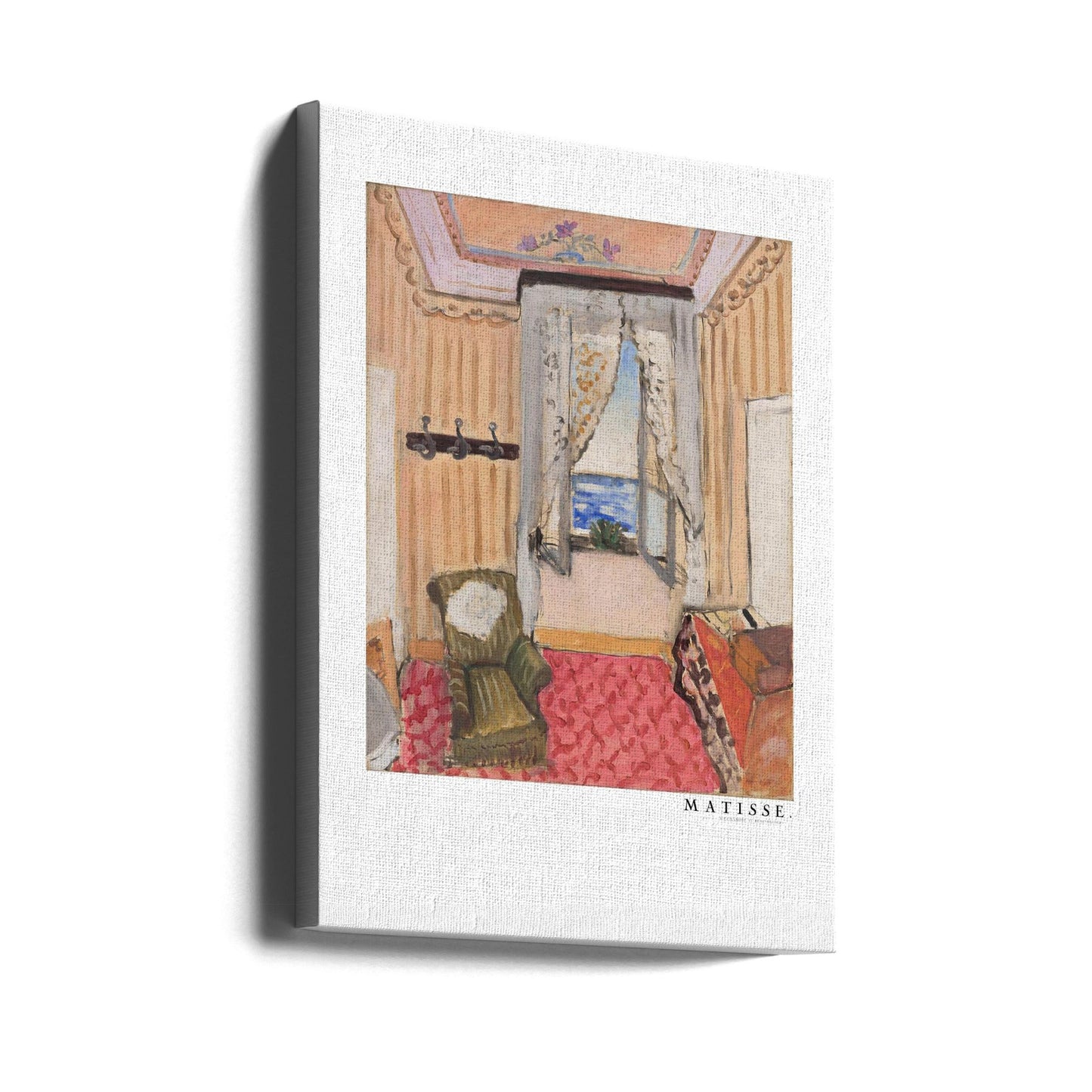 Wall art Ma Chambre Au Beau Rivage Boarder