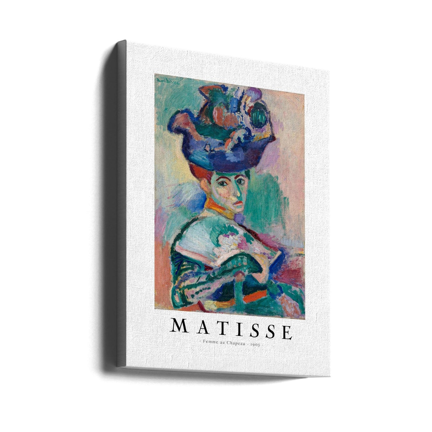 Wall art Woman With Hat 1905