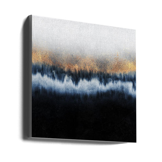 Wall Art Golden Horizon Abstract