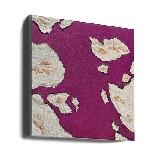 Wall Art Aubergine Islands