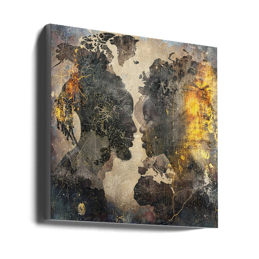 Wall art African Art Illustration Wallart 085