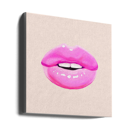 Wall art Pink Lips