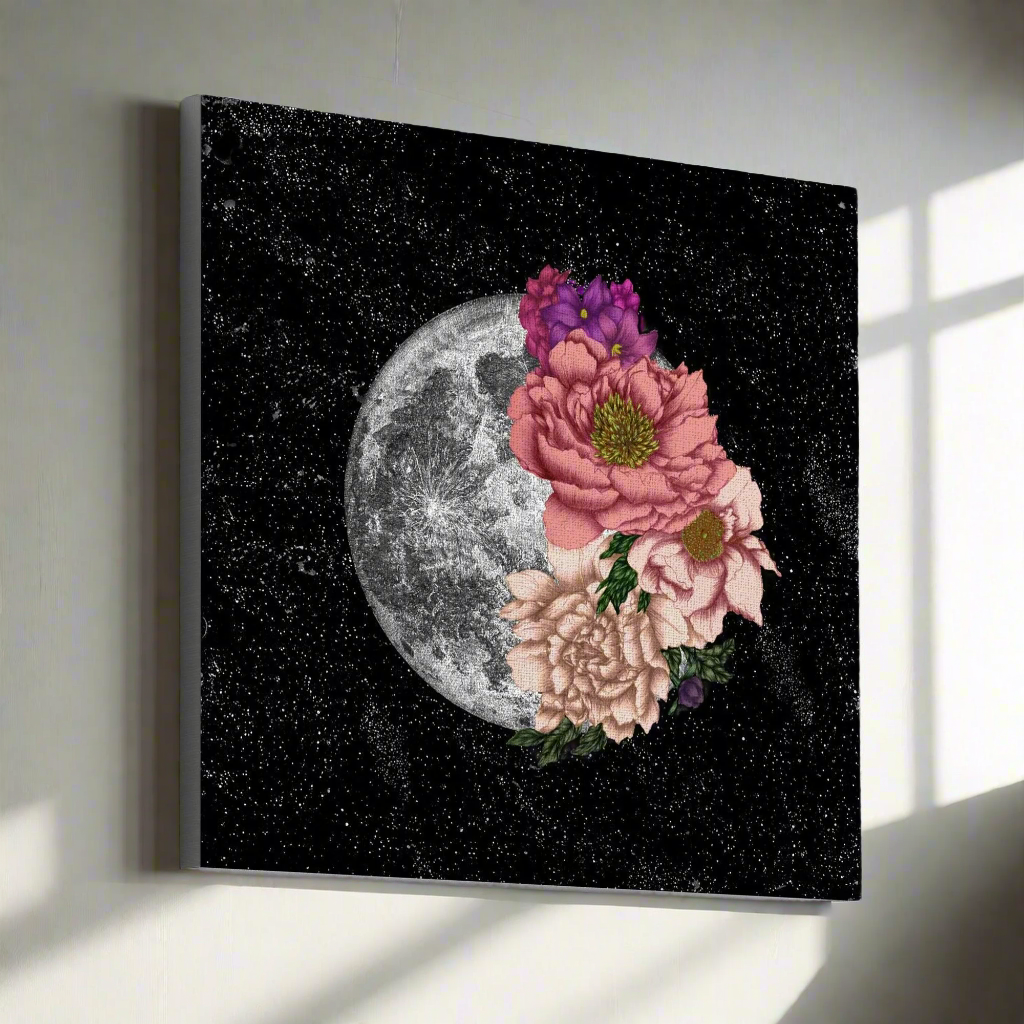 Wall art Moon Abloom New Square