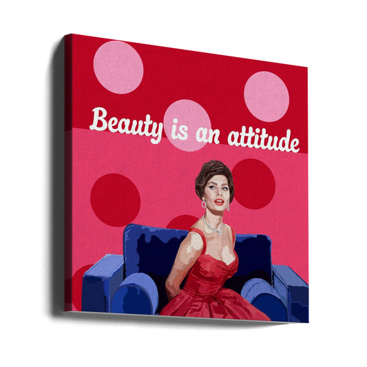 Wall art Beauty on the Couch