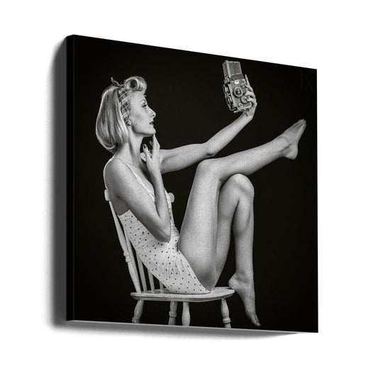 Wall art Vintage Selfie