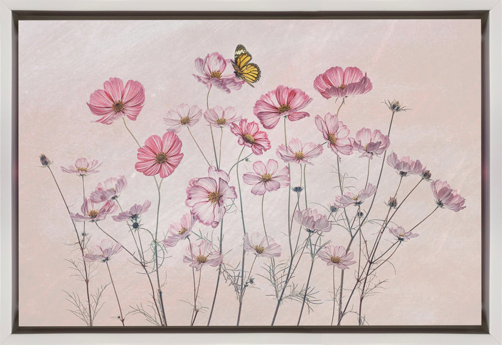 Wall Art Cosmos and Butterfly