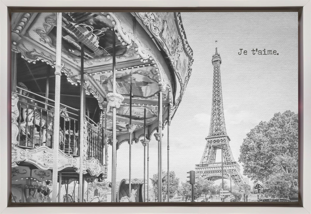 Wall art Je t’aime - Paris