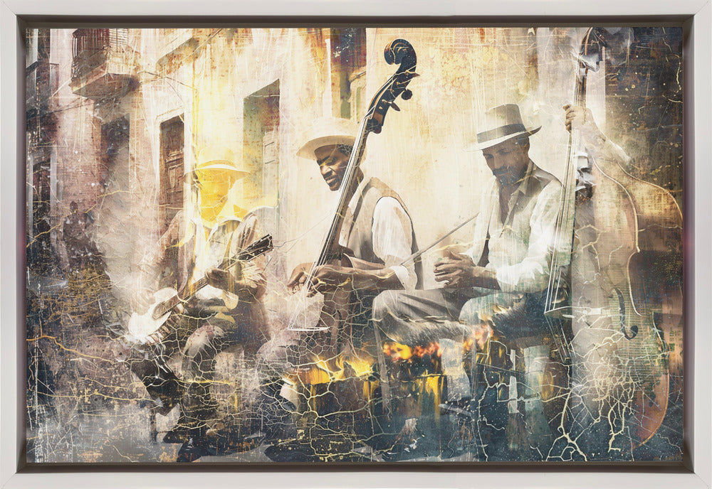 Wall art Music Art Illustration 11 Jazz Band