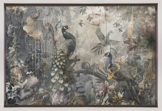 Wall art Bird Birds Animal Vintage Art Illustration Wallart 17