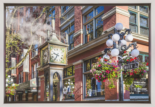Wall art Historic Gastown Steam Clock in Vancouver