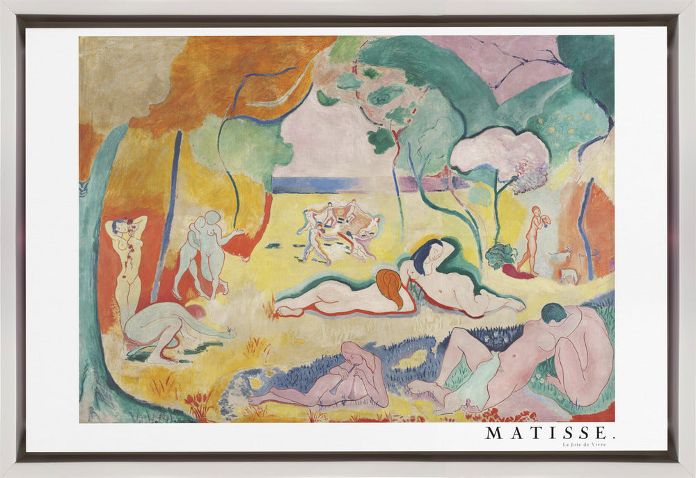 Wall art La Joie De Vivre, With Boarder