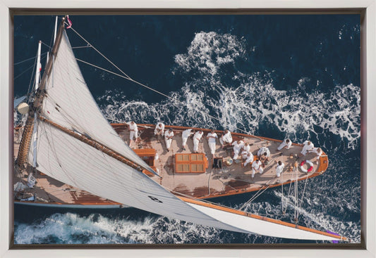 Wall art Above Moonbeam Canvas Print