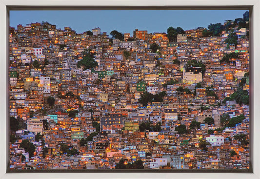Wall Art Nightfall in the Favela da Rocinha
