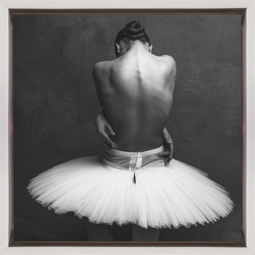 Wall art ballerina's back 2