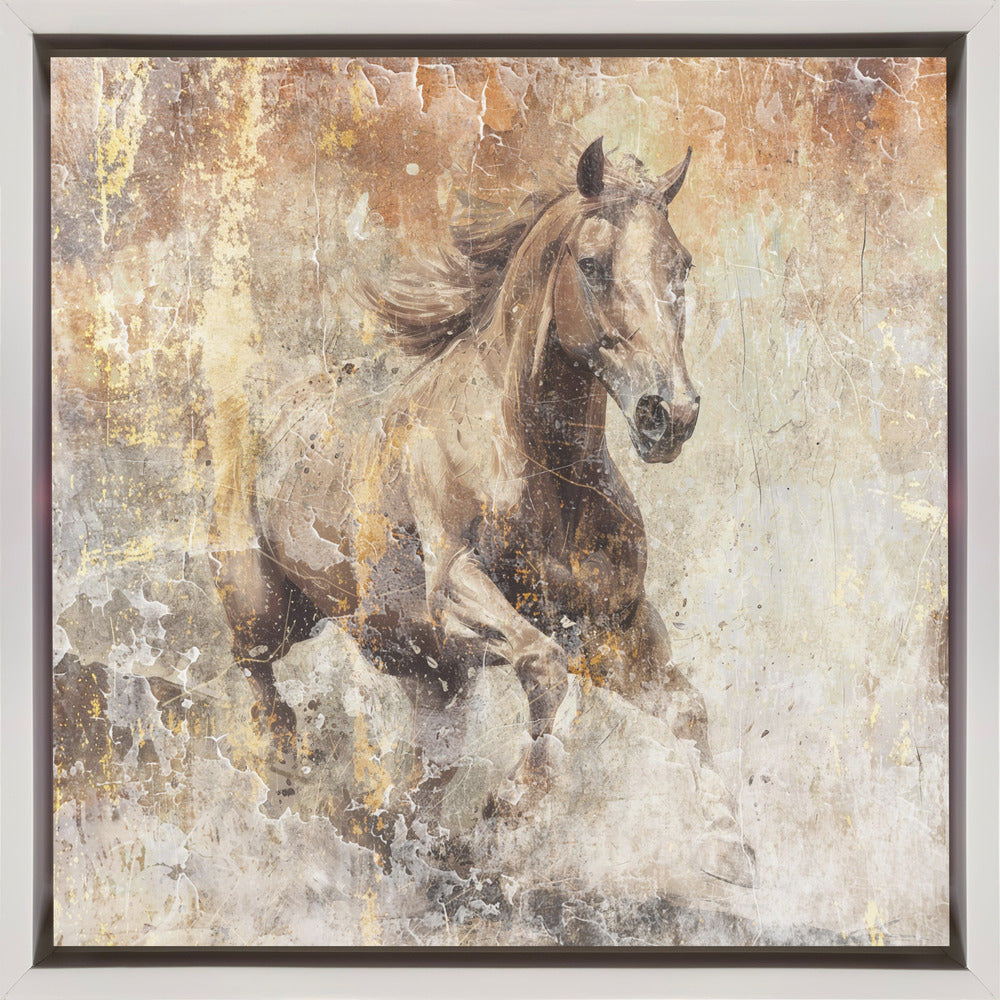 Wall art Horse Vintage Art Illustration 08