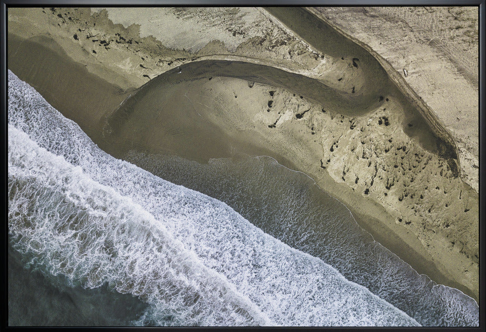 Wall art Big Sur Aerial