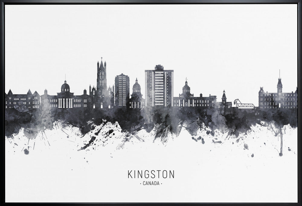 Wall art Kingston Canada Skyline