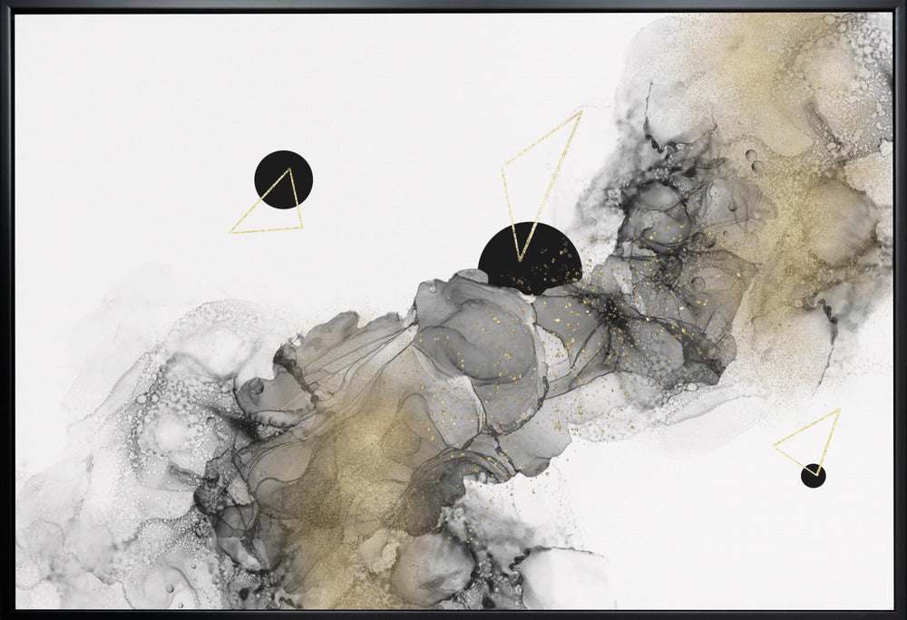 Wall art ALCOHOL INK Galaxy abstract