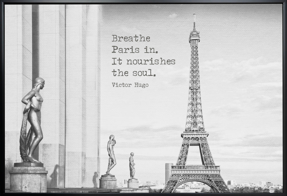 Wall art Breathe Paris in