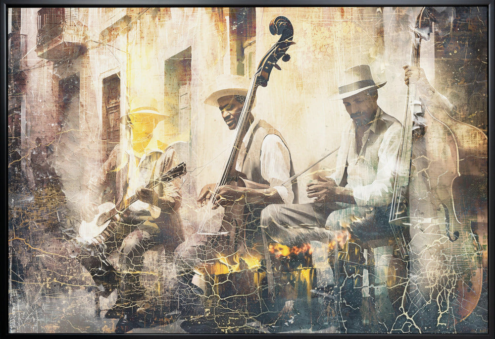 Wall art Music Art Illustration 11 Jazz Band